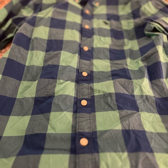 Abercrombie Kids boys long sleeve button down shirt size 16 - Picture 4 of 4